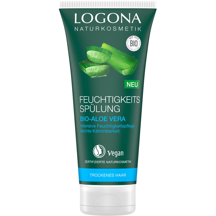 

Кондиционер для волос Logona Feuchtigkeitsspülung Bio-Aloe Vera, 200 ml
