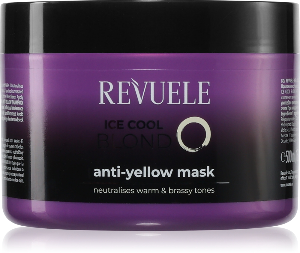 

Маска Ice Cool Blonde для нейтрализации желтизны светлых волос Revuele, 500 мл