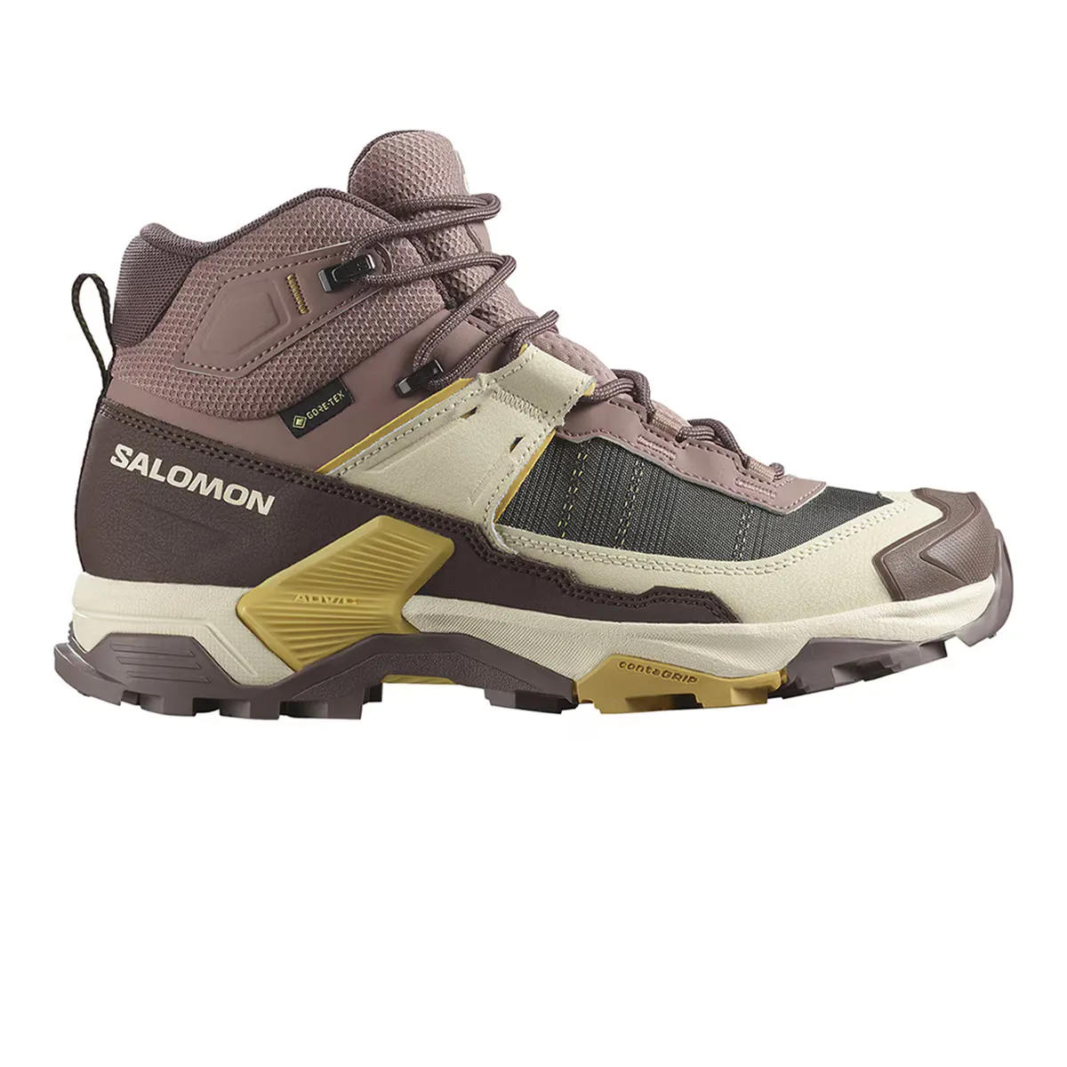 

Женские походные ботинки X ULTRA 5 MID GTX W SALOMON, розовый/коричневый