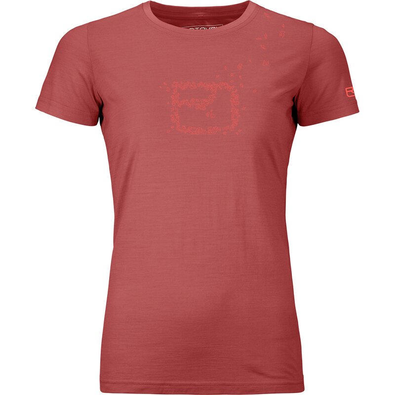 

Майка 150 классных листьев ts w Ortovox, красный