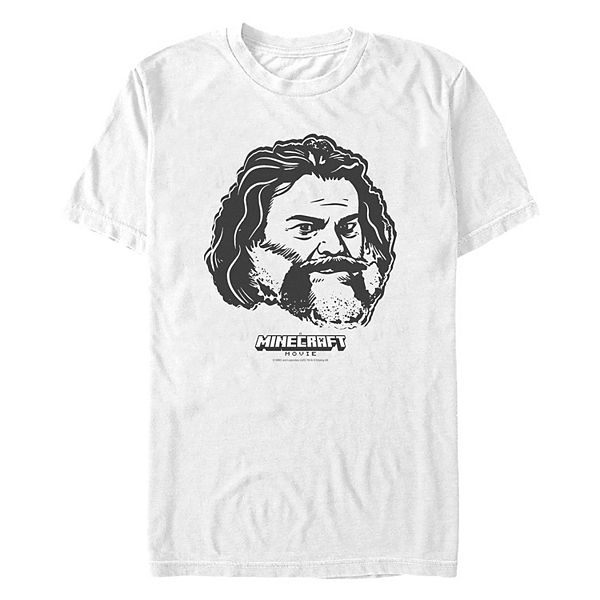 

Футболка с портретом Стива из фильма Big & tall Minecraft
