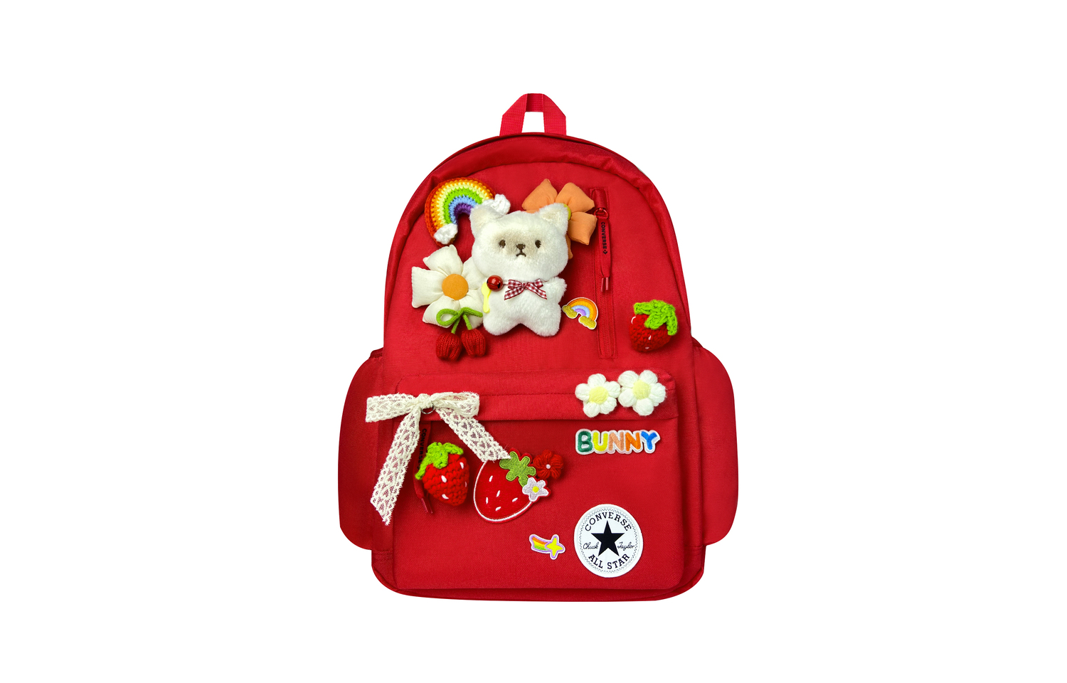 

Полиэстеровый рюкзак унисекс Converse, Berry Meimei Island