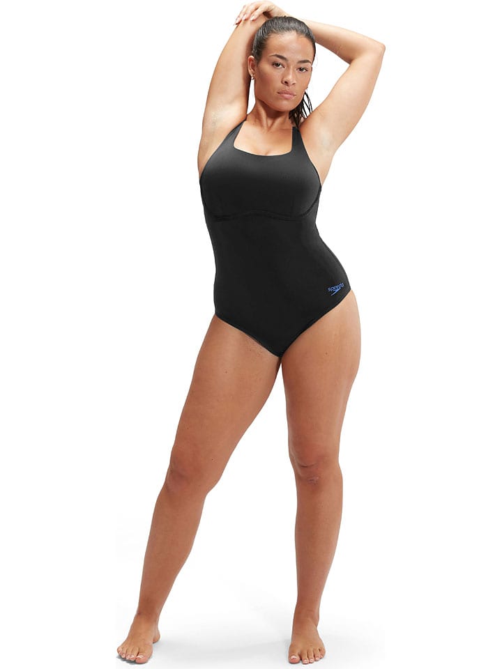 

Купальник Speedo Badeanzug, цвет Blau/Schwarz
