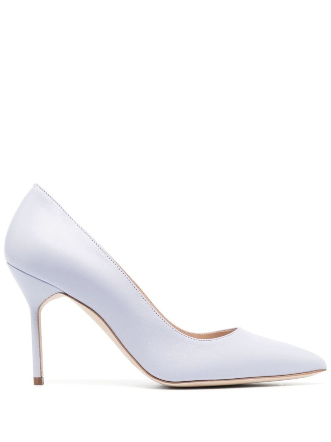 

Manolo Blahnik туфли BB 90 с эффектом металлик, фиолетовый