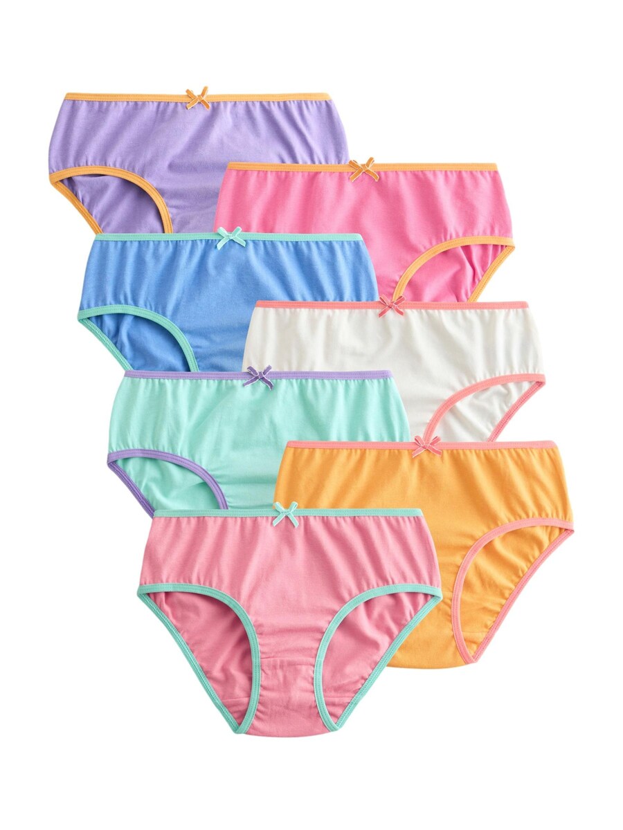 

Трусы Next, цвет Azure/Light green/Orchid/Mandarine/Light pink/White