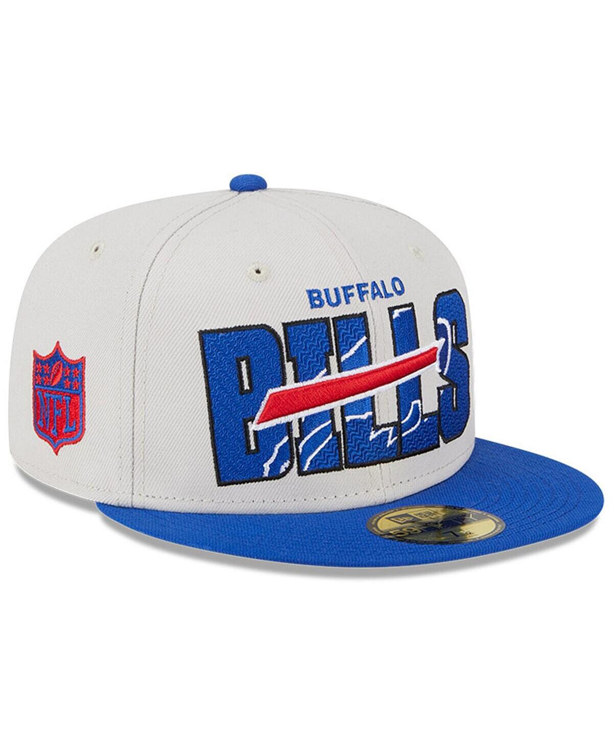 

Мужская шляпа Stone, Royal Buffalo Bills 2023 NFL Draft на сцене 59FIFTY Облегающая шляпа New Era