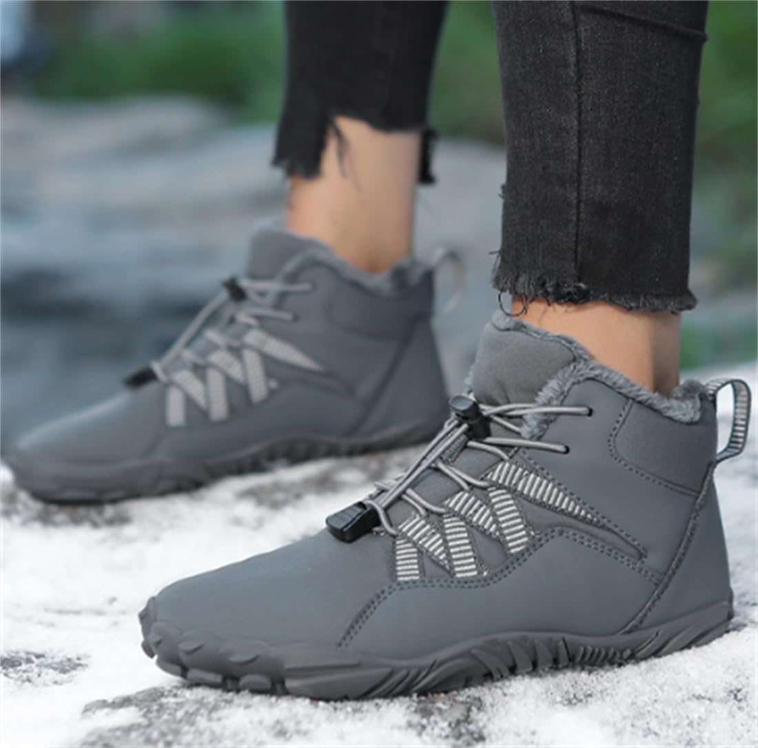 Ботинки Carter Pro - Non-Slip Universal Winter Barefoot Shoe Swzec, серый — фото 4