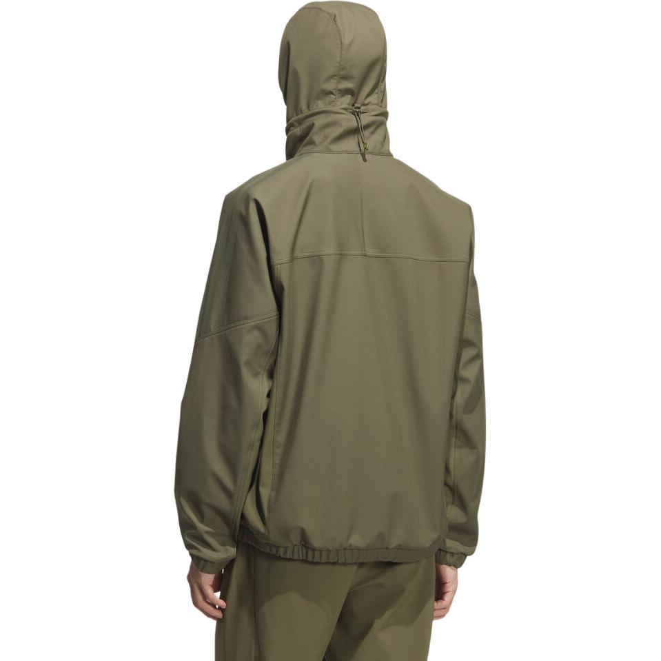 Adidas Куртка мужская армейского зеленого цвета Army Green — фото 4