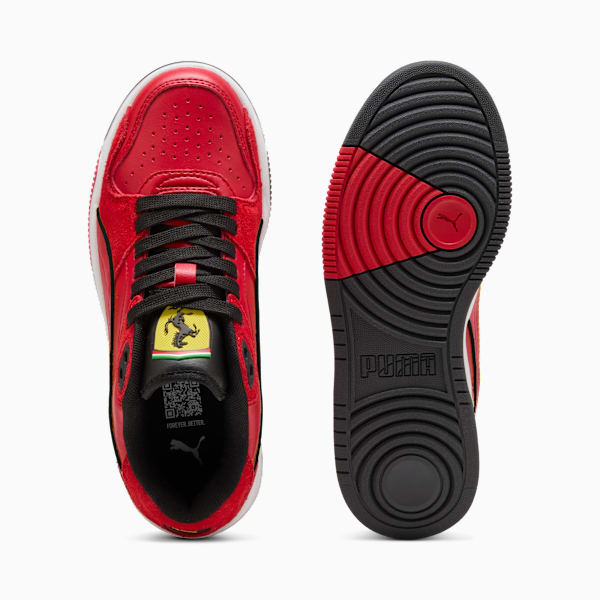 Взрослые дети не жалеют кроссовки Rebound Break Low Scuderia Ferrari Puma, красный — фото 4