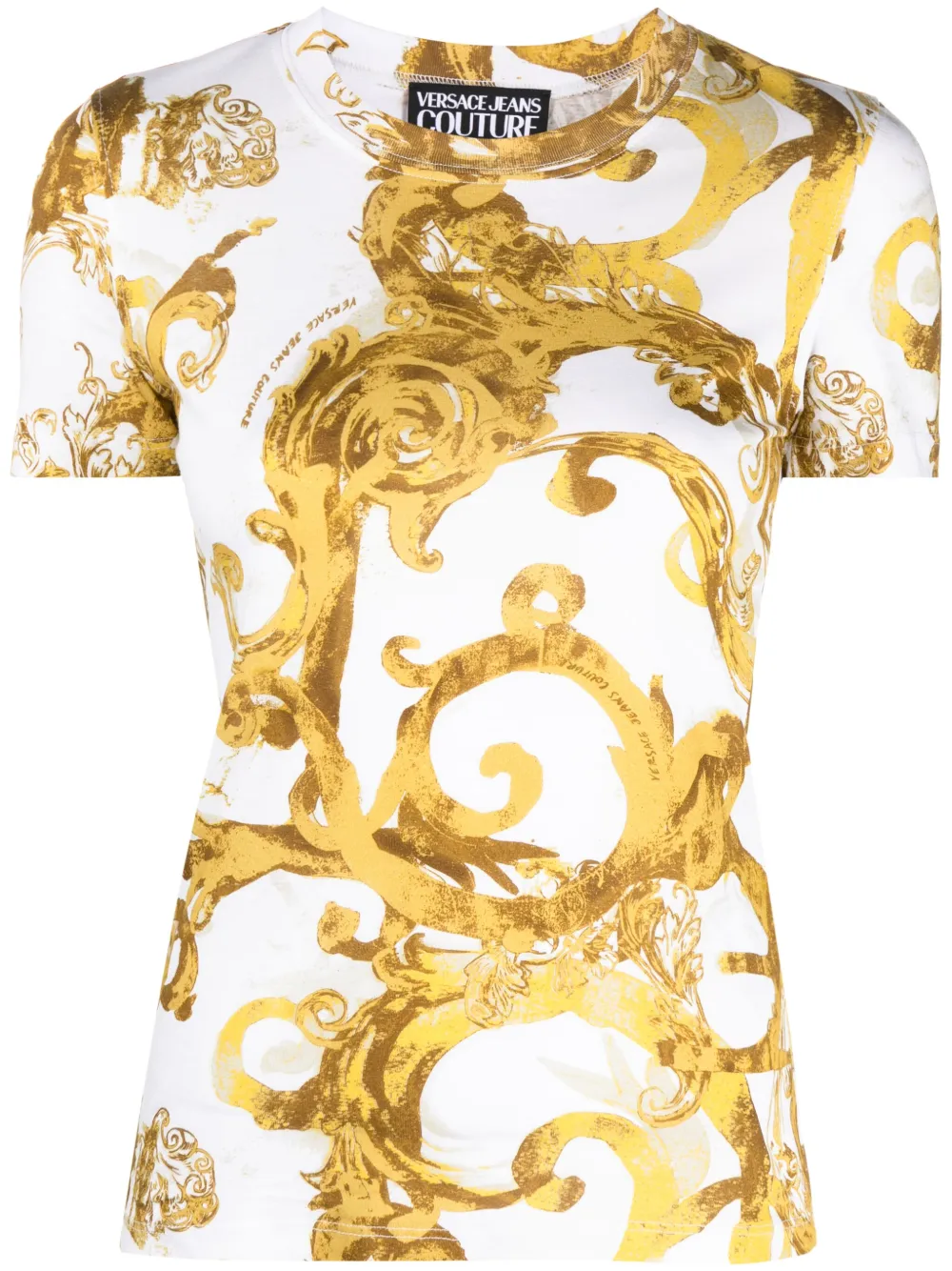 

Футболка Couture Versace Jeans Couture, белый