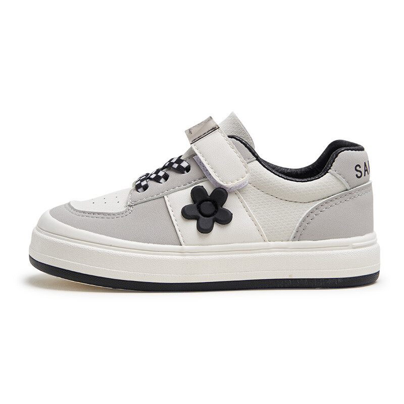 

Кроссовки Xiaomei and Xiaobao Kids Skateboarding Shoes Kids Low-top, бежевый/черный