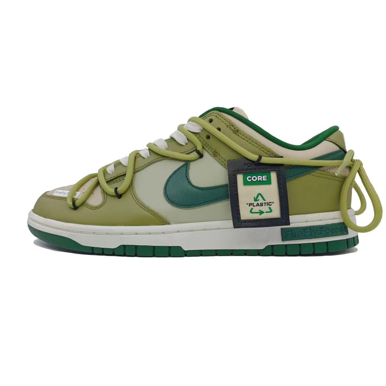 

Кроссовки Nike Dunk Skateboarding Shoes Unisex Low-top Green/grey/white, оливковый, Зеленый, Кроссовки Nike Dunk Skateboarding Shoes Unisex Low-top Green/grey/white, оливковый