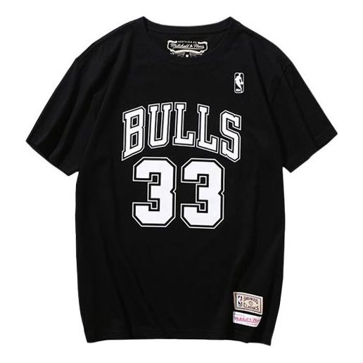 

Футболка Mitchell & Ness x NBA Chicago Bulls T-shirt 'Scottie Pippen 33', черный