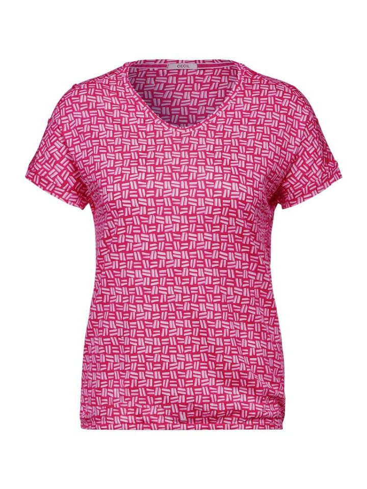 

Футболка Cecil T-Shirt, цвет pink sorbet