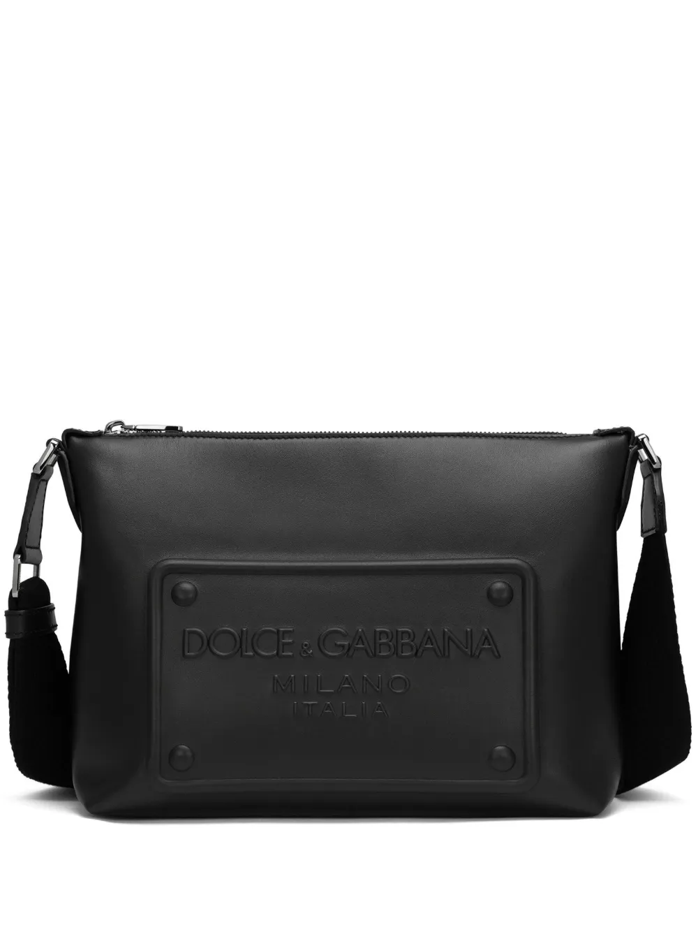 

Сумка-мессенджер с логотипом DOLCE & GABBANA, черный