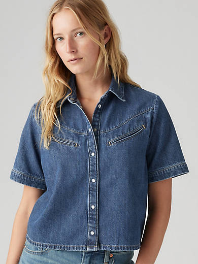 

Футболка Rinoa Camp Levi's, цвет Sledge Sister - Medium Wash