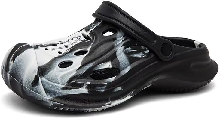 

Мужские и женские модные открытые сандалии для улицы с закрытым носком для лета, прогулок, пляжа и водного спорта Zonkacen, черный