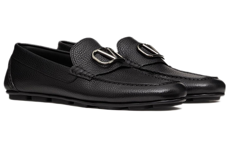 Туфли VLogo Signature Slip-On Loafers Valentino — фото 4
