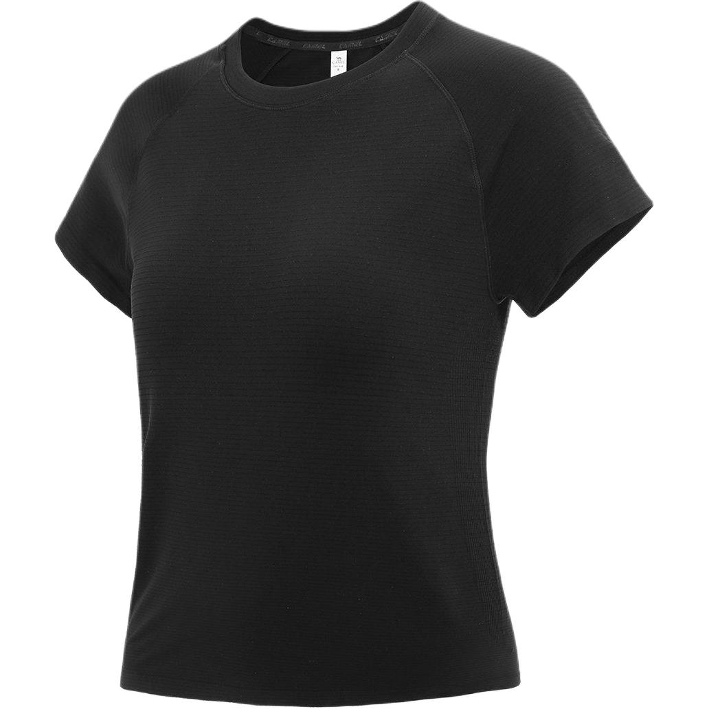 

Футболка для йоги из коллекции Rising Stars для женщин CAMEL, phantom черный