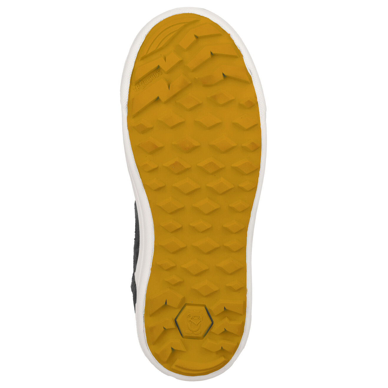 Повседневная обувь Trollkids Kid's Gryllefjord Mid Cut, цвет Anthracite/Golden Yellow — фото 4
