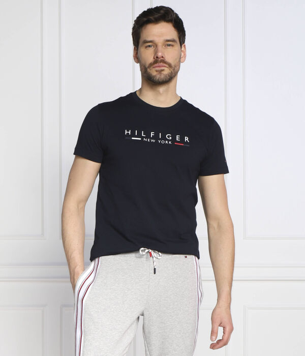 Футболка Tommy Hilfiger Hilfiger New York, синий — фото 3