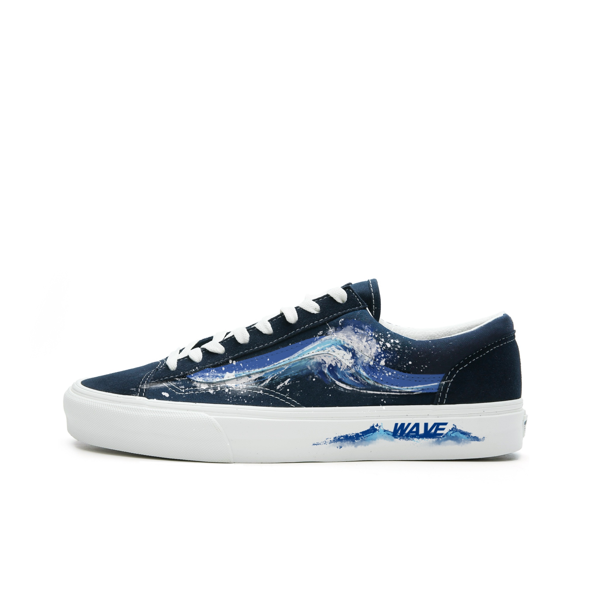 

Vans Мужские кроссовки для скейтбординга Style 36, износостойкие, синие