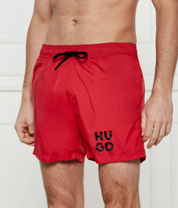 

Шорты для плавания Hugo Bodywear Paolo Regular Fit, красный