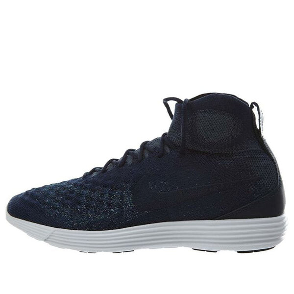 

Кроссовки lunar magista 2 flyknit fc Nike, синий