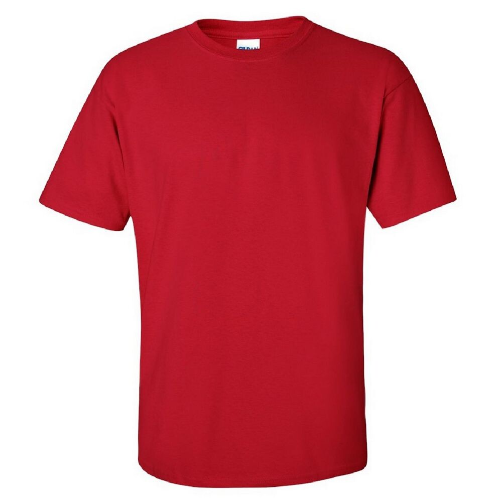 

Gildan Мужская футболка из ультрахлопка с коротким рукавом Floso, цвет Cherry Red
