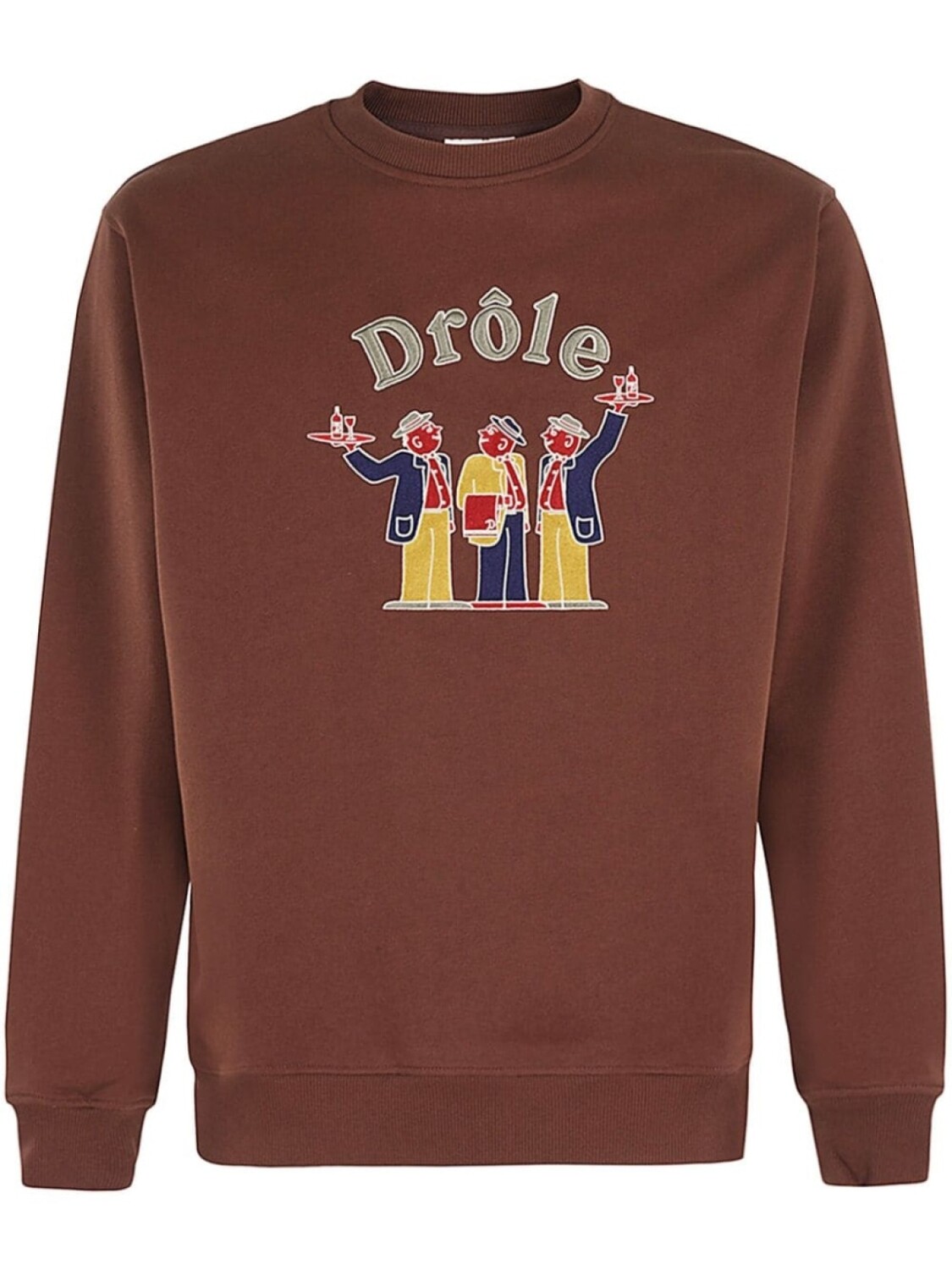 

Толстовка Drôle De Monsieur с логотипом, коричневый