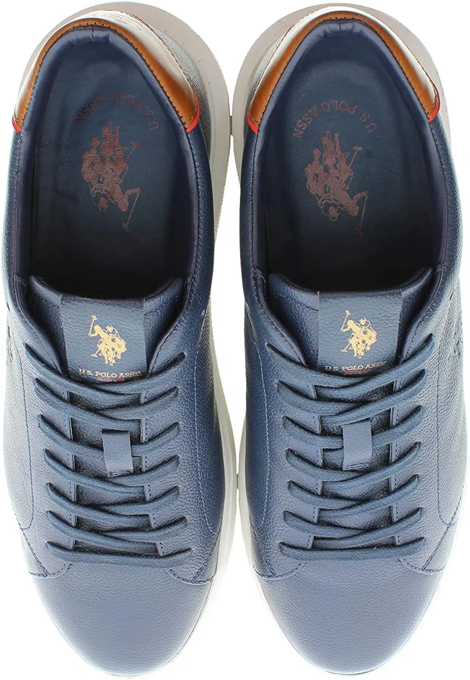 U.S. POLO ASSN Мужские кроссовки-поло CRYME003M BL2, синий цвет — фото 2