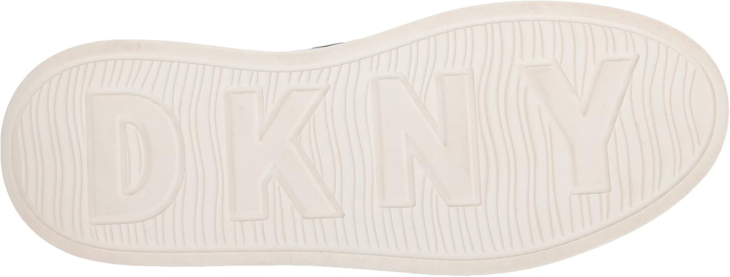 Повседневные и модные кроссовки для девочек DKNY, белый/черный — фото 4