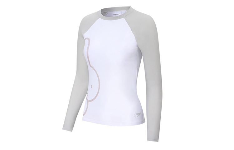 

Раздельный купальник Miffy X для женщин Speedo, White Gray Top