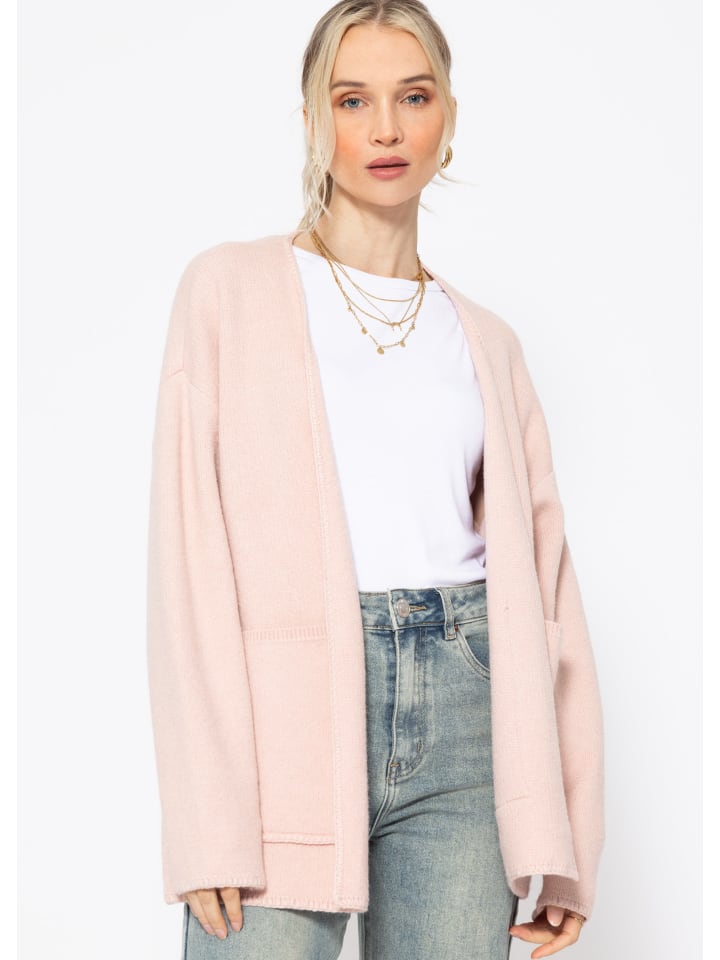 

Кардиган SASSYCLASSY Cardigan mit Taschen, розовый