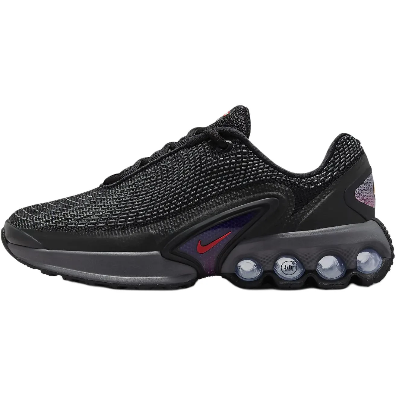 Nike Кроссовки для бега Air Max Dn Abrasion Resistant Low top Kids' черные