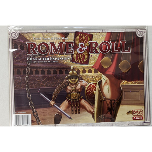 

Настольная игра Rome And Roll Board Game: Character Expansion 2 PSC Games