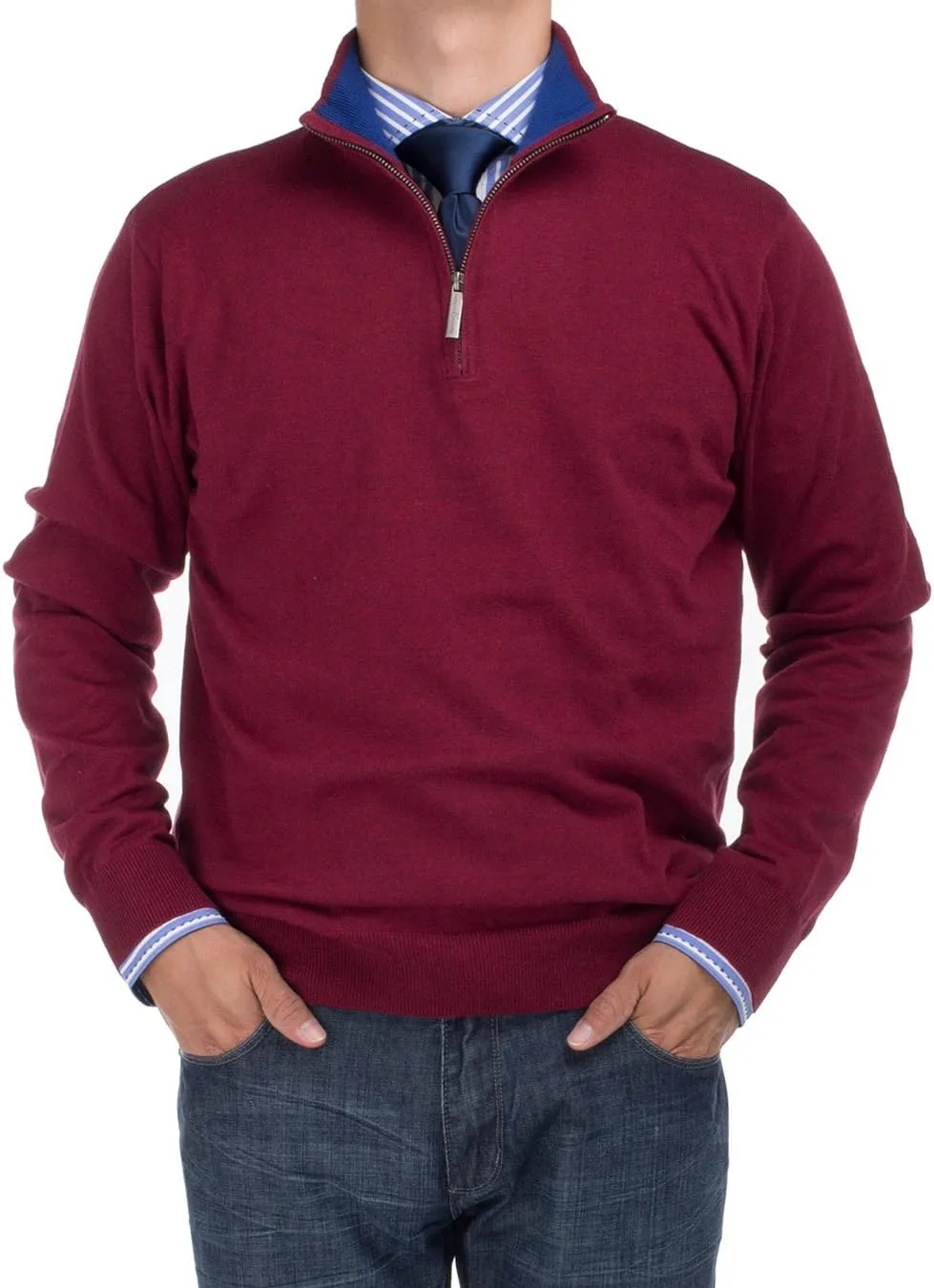 

Толстовка DTI BB Signature мужская с воротником стойкой и молнией на четверть DTI DARYA TRADING