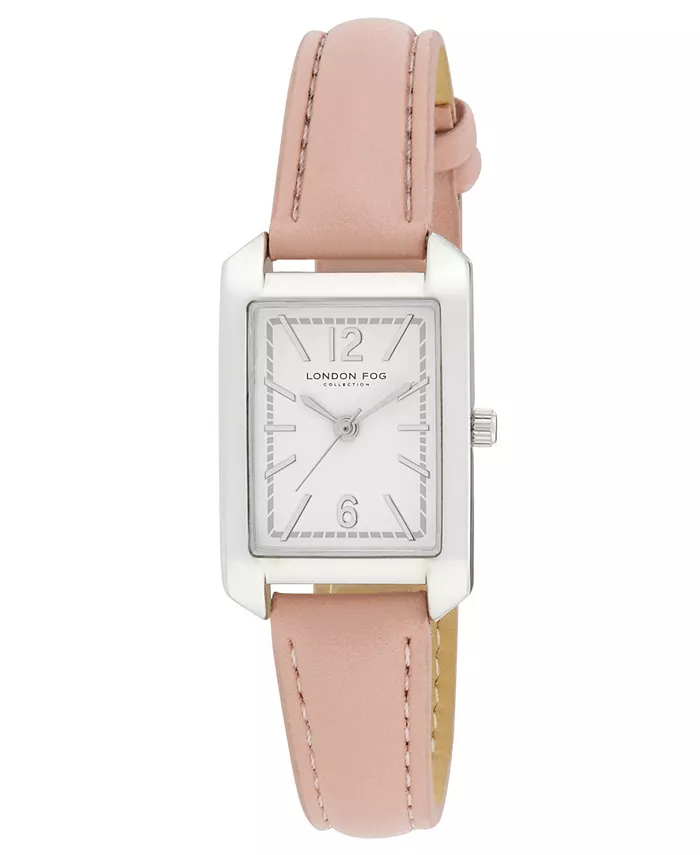 

Унисекс-часы Chancery из розовой кожи, 22 мм London Fog