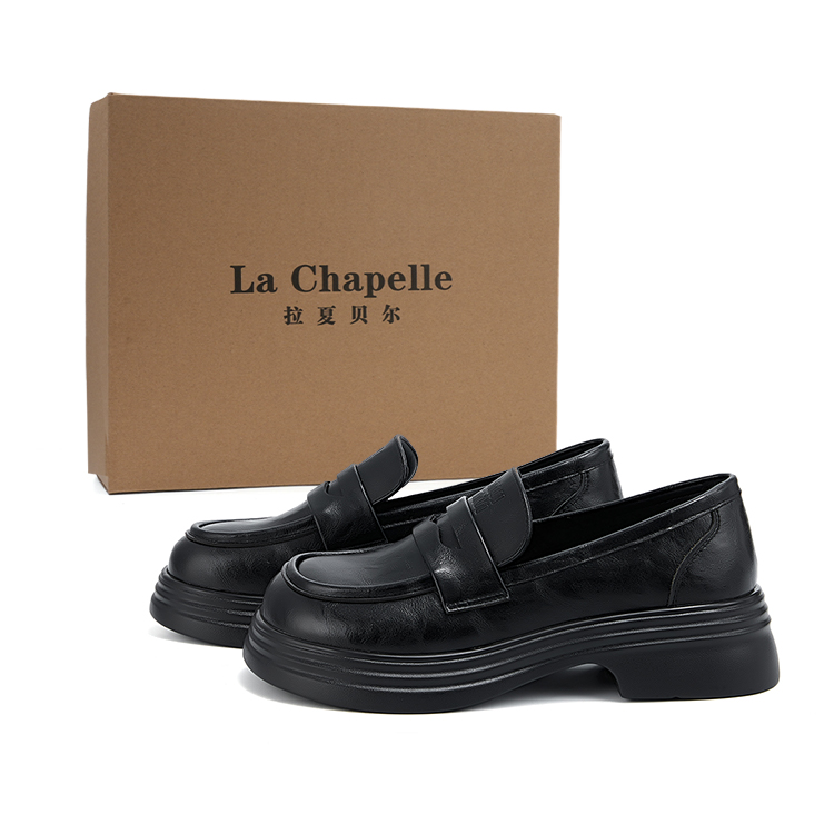 Лоферы женские 3,6 см La Chapelle, Black