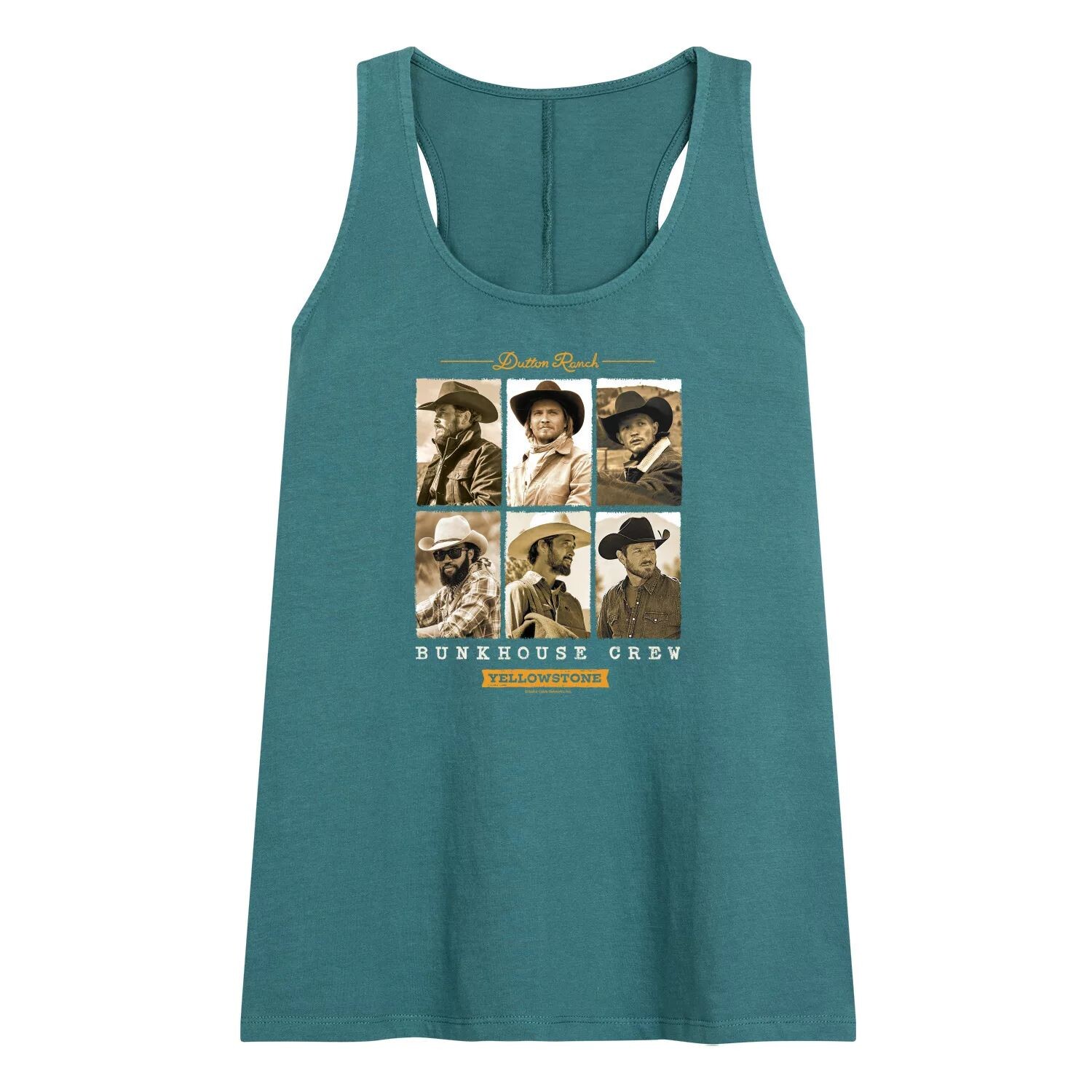 

Майка с графическим изображением Yellowstone "Bunkhouse Crew" для юниоров Licensed Character