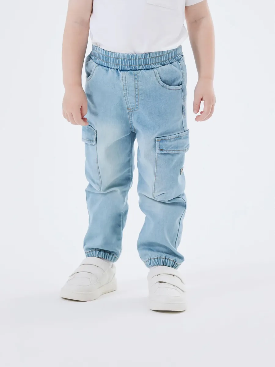 

Джинсы карго Name It "NMMBEN BAGGY R CARGO JEANS 9770-YT NOOS", синий