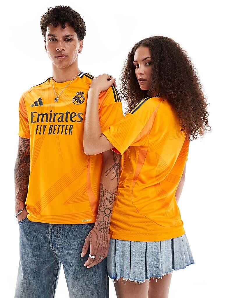 

Оранжевая выездная футболка adidas Football Real Madrid 24/25