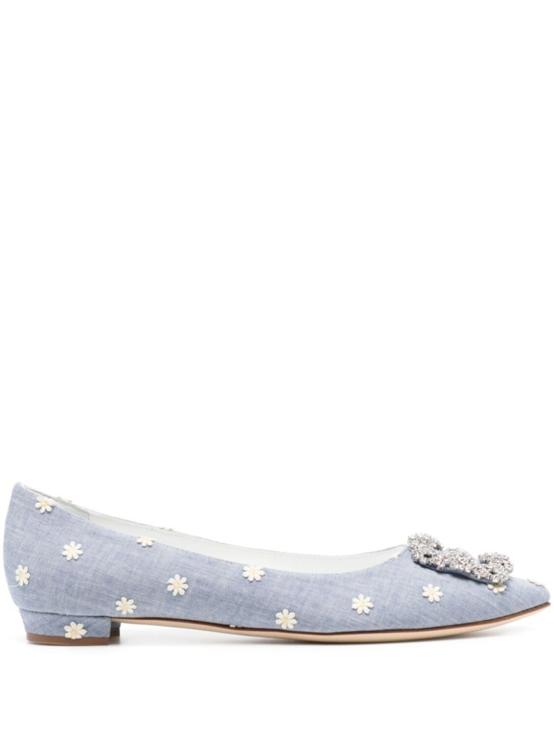 

Manolo Blahnik балетки Hangisi Daisy, синий