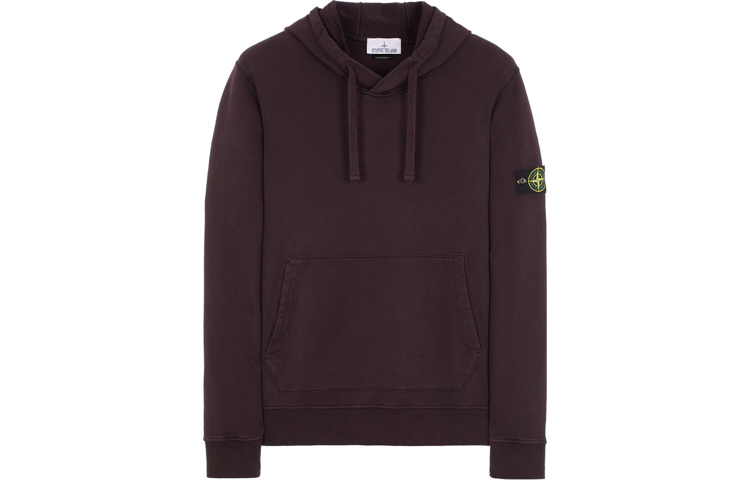 

STONE ISLAND Мужская толстовка, цвет Burgundy