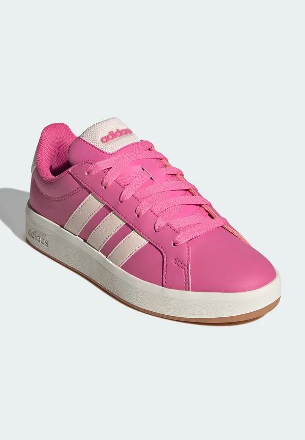 Кроссовки grand court 3.0 Adidas Sportswear, Pink Fusion Quartz Off White — фото 2