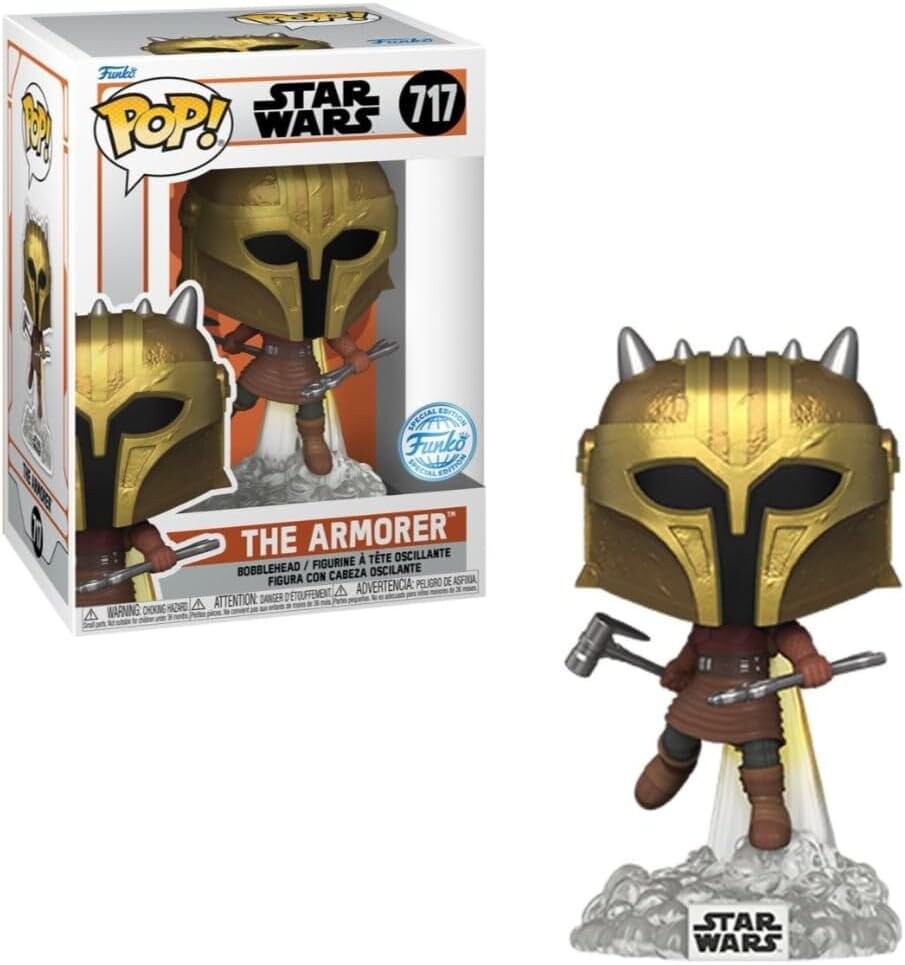 

Funko POP! Звездные войны, коллекционная фигурка, Оружейник, 717