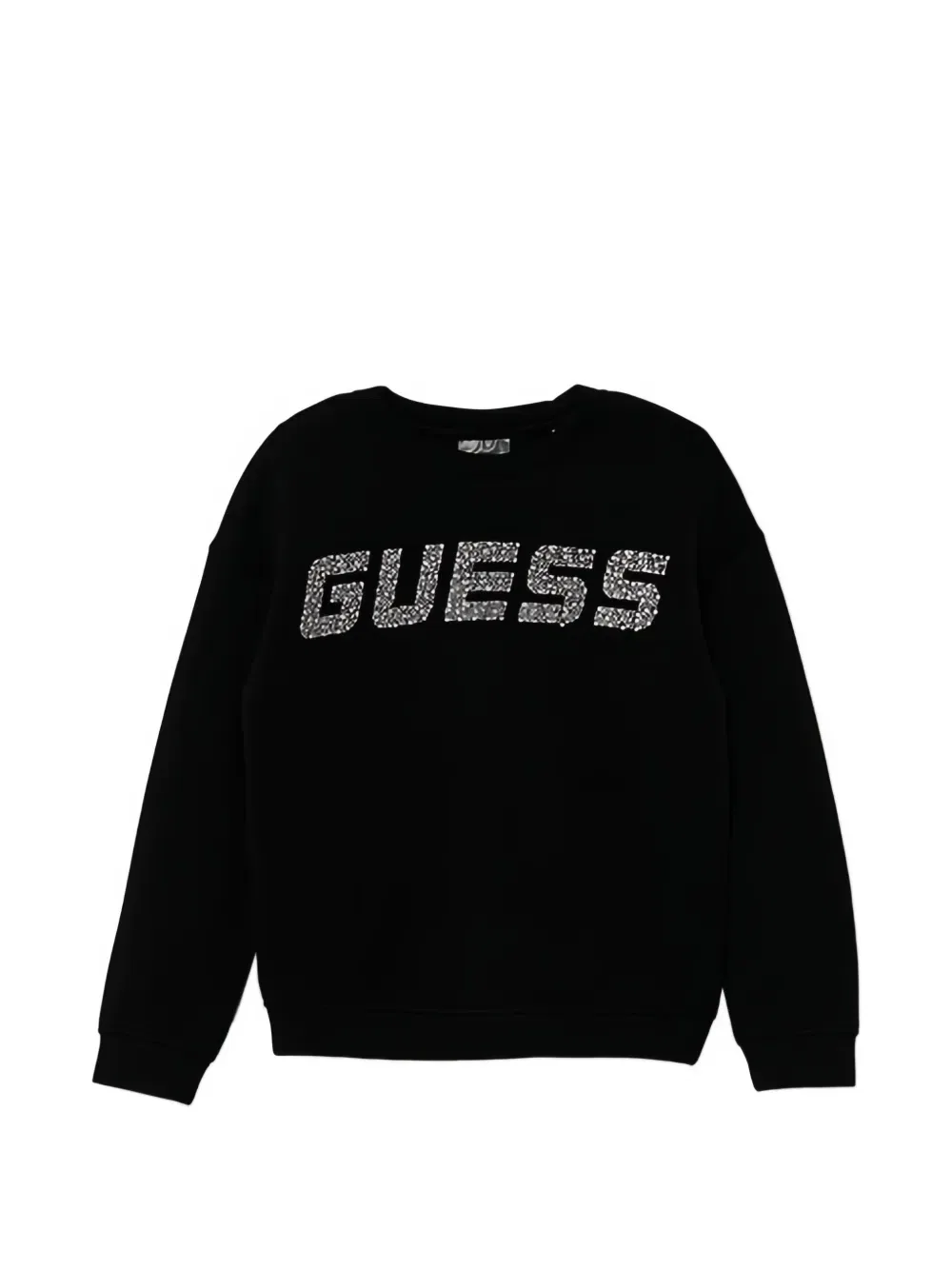 Толстовка, украшенная стразами Guess Kids, черный