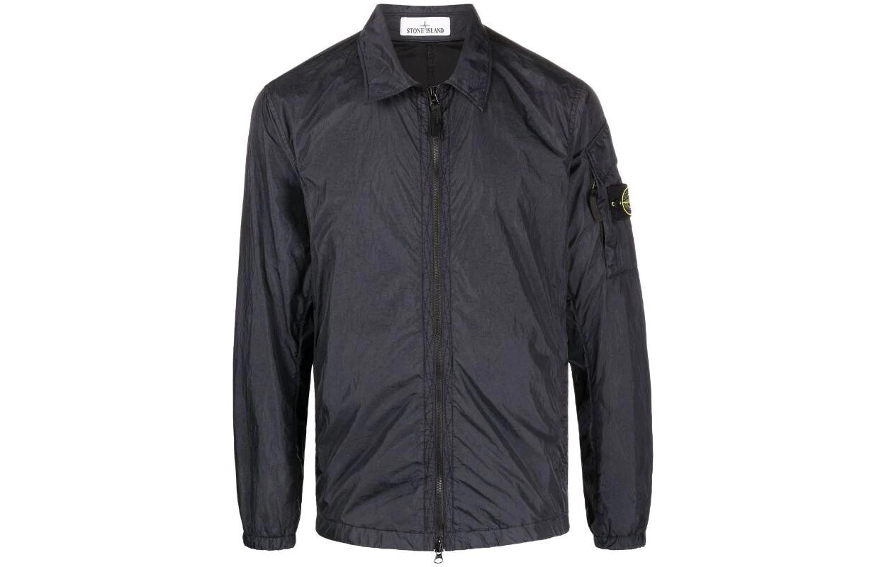 

Куртка мужская темно-синяя Stone Island, темно-синий