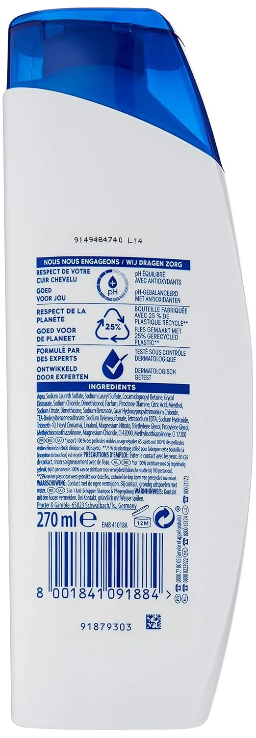 Шампунь-кондиционер 2-в-1 «Menthol Fresh» от Head and Shoulders Head & Shoulders — фото 2