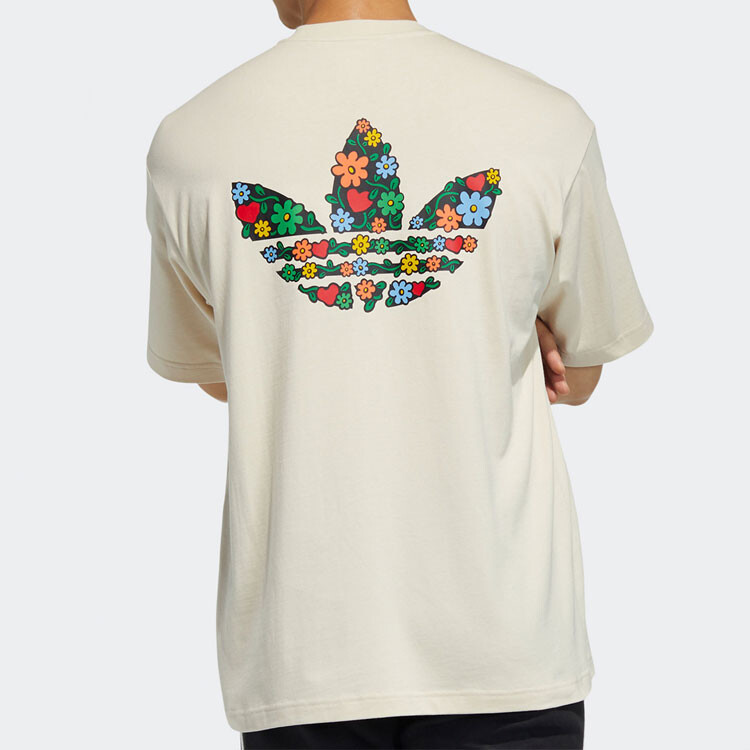 Футболка мужская хаки Adidas Originals, хаки — фото 3